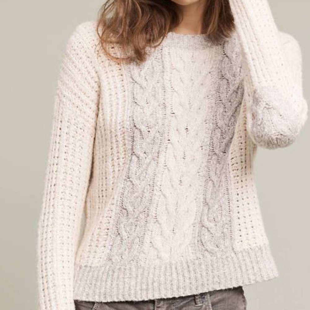 New Anthropologie Marie sweater Sleeping On Snow
